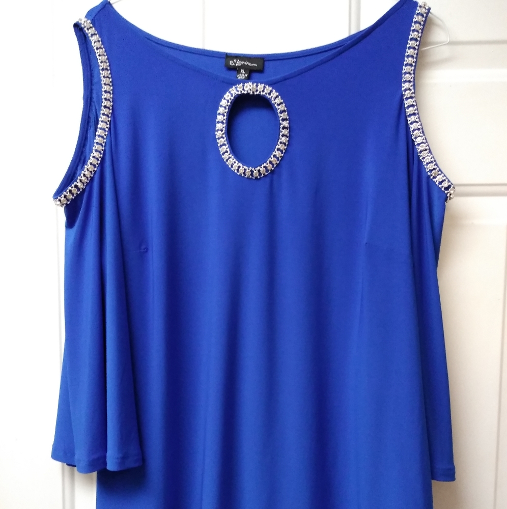 Dress Cold Shoulder Blouse XL